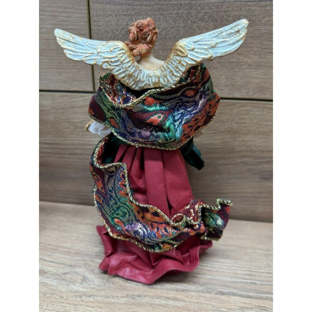 Fabric Mache Christmas Angels 8